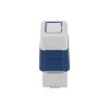 Brother 12 x 12mm Blue Stamp