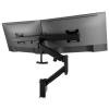 Atdec AWMS-RHXW Tandem Crossbar Dual Monitor Wall Mount. Max Load 2-7kg per device. VESA up to 100x100. Black