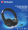 Verbatim Verbatim Multimedia Headset with ANC & Noise Cancelling Boom Mic - Black 66706 ETA Jan 25