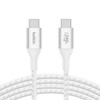 Belkin BoostCharge USB-C to USB-C Cable 2M - White (CAB015bt2MWH), 240W, 480Mbps, 30K bend, Samsung Galaxy,iPad,MacBook,Google, OPPO, 2 Years Warranty