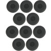 Jabra Evolve2 30 Ear Cushion, 10pcs, Black for Evolve2 30 MS, 30 MS Mono, 30 MS Stereo, 30 UC, 30 UC Mono