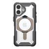 UAG Plasma XTE MagSafe Apple iPhone 16 (6.1') Rugged Case - Ash/Titanium (114476113136),20ft. Drop Protection (4.8M),Enhanced Corners