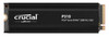 Crucial P310 2TB Gen4 2280 NVMe SSD w Heatsink 7100/6000 MB/s R/W 440TBW 1000K/1200K IOPS 1.5M hrs MTTF Full-Drive Encryption M.2 PCIe4 5yrs