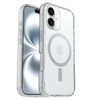 OtterBox Symmetry Clear MagSafe Apple iPhone 16 (6.1') Case Clear - (77-96369), Antimicrobial, DROP+ 3X Military Standard, Raised Edge