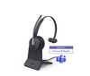 Yealink BH70 Bluetooth Wireless Mono Headset with Stand Teams USB-C/A, 3mic noise cancellation up to 35h Talk time BT51 C Dongle with Type A Adapter