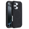 OtterBox Defender MagSafe Apple iPhone 16 Pro (6.3') Case Black - (77-95975), DROP+ 7X Military Standard, Tri-Layer,Port Covers, Silicone Outer Cover