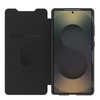 OtterBox React Folio Samsung Galaxy S25 Ultra 5G (6.9') Case Black Crystal (Clear/Black) - (77-97833), DROP+ Military Standard, 7 Years Warranty