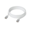 Ubiquiti UniFi Premium Patch Cable, 8M, White, Ultra-thin Braided Patch Cable, Designed And Optimized For 10 GbE Networking.