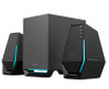 Edifier G1500 MAX 2.1 Wireless Gaming Speakers - 2.5' full range speaker driver unit and equipped with a 4' subwoofer for optimum bass
