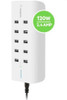 Belkin RockStar™ 10-Port USB Charging Station - White (B2B139au),Intelligent Charging,Desk Mountable,Overcurrent protection,CEW $5000,2 Years Warranty