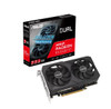 ASUS AMD Radeon DUAL-RX6500XT-O4G-V2  RX 6500 XT V2 OC Edition 4GB GDDR6 with two powerful Axial-tech fans and a 2-slot design