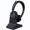 Yealink WH68 Dual UC DECT & Bluetooth Hybrid Wireless Technology, 4-Mic Hybrid ANC, 4-Mic Noise Cancellation, All-Day-Wearing Comfort