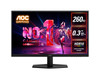 AOC 27' 260Hz 2560 × 1440 (QHD) Fast IPS, 0.3ms, HDR10, HDMI 2.0 × 2 Display Port 1.4 × 1 Adaptive Sync Gaming Monitor