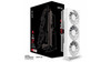 XFX Swift AMD Radeon RX 9060XT OC White Triple Fan Gaming Edition with 16GB GDDR6 HDMI 2xDP, AMD RDNA™ 4 (RX-96TS316W7)