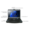 DURABOOK S15, 15' FHD, Intel® Core™ i5-1235U, Windows 11, 16GB RAM, 512GB PCIe SSD,Wi-Fi 6E, Bluetooth v5.3, 2MP Front Camera, 3 year Warranty