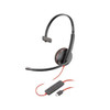 Poly Blackwire 3310 MONAURAL U SB-C HEADSET USB-C/A ADAPTER