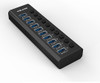 Volans VL-HB10S, 10 Ports USB Charging Hub, 10xUSB-A 3.0 Ports, Black, 1 Year Warranty