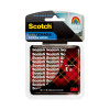 Scotch Mount Tabs R100 Restick 25.4 x 25.4 Pk18 Bx6