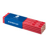 Staedtler Carpenter Pencil Red Lacquer 2H Pack of 12