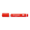 Uni Whiteboard Red Marker Chisel Red Box 12