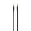 Belkin 3.5mm Gold-Plated AUX Cable (2M) - Black (F3Y117bt2M),Simple Plug-and-Play Connectivity,Play Music From Portable Media devices,2 Years Warranty