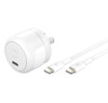 Belkin BoostCharge Compact 30W USB-C PD 3.1 Wall Charger + USB-C to USB-C Cable (1M) - White (WCA008au1MWH-B6), Apple, CEW $2500, 2 Years Warranty