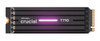 Crucial T710 4TB PCIe Gen5 NVMe 2280 SSD w Heatsink - 14500/13800 MB/s R/W 2400TBW 2.3M IOPs 1.5M hrs MTTF with DirectStorage for Intel & AMD 5yrs