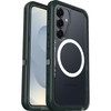 OtterBox Defender XT Clear Magnets Samsung Galaxy S25 5G (6.2') Case Sagebrush (Green) - (77-97870), DROP+ 7X Military Standard, 7 Years Warranty