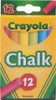 Chalk Crayola Coloured 51816 Box 12 Packs