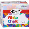 Chalk 11cm x 8cm long Texta 50265 Pack 100 Sticks White