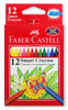 Crayon Faber Castell Grip Erasable Smart Crayons 122912 Pack 12 Assorted Colours