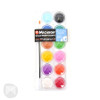 Watercolour Paint Pallette Colourfun Micador MWCP12C Stylist watercolours hardcase with brush