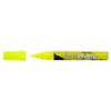 Liquid Chalk Marker Texta Wet Wipe 4.5mm Bullet Card of 1 Yellow