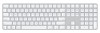 Apple MXK73ZA/A, Magic Keyboard with Touch ID and Numeric Keypad for Mac models with Apple silicon, Wireless, US English, White Keys, 1 Year Warranty