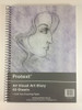 Visual Art Diary A4 110gsm 60 Leaf Protext NB5010 Clear Cover