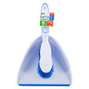Dustpan and Brush Cleaning Set Xtra Kleen 230983 Hangable Blue and White Large