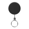 Rexel retractable metal key holder Black Pack of 6