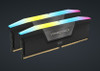 Corsair Vengeance RGB 16GB (2x8GB) DDR5 DRAM 5200MT/s CL40 Memory Kit — Black