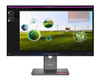 LENOVO ThinkVision P27Q-40 27' 120Hz QHD IPS Monitor 2K 2560x1440 16:9 4ms Height Adjustable Tilt Pivot Swivel HDMI DP USB hub VESA Tiny Support 3yr