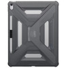 UAG Scout Plus Apple iPad Air (13.0') (2nd Gen/1st Gen) Case - Ash (124494113131), Slim, Soft-Touch, Built-in kickstand, Pencil Holder,1 Year Warranty