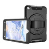 USP Rugged Samsung Galaxy Tab S6 Lite (10.4') Case Black -  Built-in-Kickstand, Hand & Shoulder Straps, DropProof, 3 Years Warranty