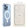 USP Apple iPhone 15 (6.1') Clear Case with MagSafe - Built-in magnets, Scratch Resistant, Crystal Clear,Shockproof, 3 Years Warranty