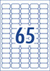 Avery Address Labels with Quick Peel for Laser Printers, 38.1 x 21.2 mm, 1625 Labels (959012 / L7651)