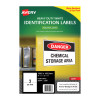Avery White Heavy Duty Labels for Laser Printers, 199.6 x 143.5 mm, 50 Labels (959068 / L7068)