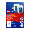 Avery Label Matt Rectangle L7017REV 62 x 42mm 18 Up Pack 180