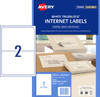 Avery Internet Shipping Labels for Laser & Inkjet Printers, 199.6 x 143.5 mm, 20 Labels (959401 / L7168)