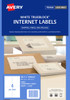 Avery Internet Shipping Labels for Laser & Inkjet Printers, 99.1 x 139 mm, 40 Labels (959402 / L7169)