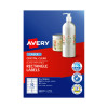Avery Crystal Clear Rectangle Labels for Laser Printers, 96 x 50.8 mm, 100 Labels (980019 / L7113)