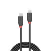 Lindy 1.5m Type C Cable 3A Black