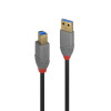 Lindy 3m USB3 A-B Cable Aluminium